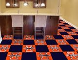 Illinois Fighting Illini Carpet Tile 45 SQ FT Flooring