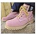 Safety Girl II Steel Toe Waterproof Womens Work Boots - Light Pink