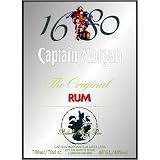 Licensed Captain Morgan Parrot Bay Beer Bar Mirror Sign