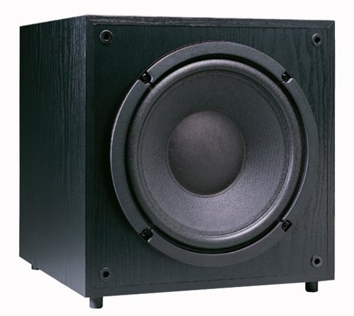 Monitor Audio MSW10 Subwoofer (Black Oak Vinyl, Each)