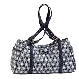 Meridian Navy Saddle Quilted Handbag by Victorian Heart