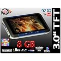 BLAUER 3" 8GB MP3 MP4 MP5 Multimedia Player RM/RMVB AV-Player 3.0" BLAU 8GB