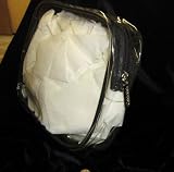 CALVIN KLEIN clear COSMETIC BAG with zipper