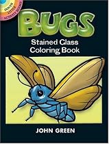Bugs Stained Glass Colouring Book