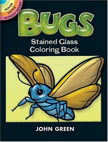 Bugs Stained Glass Colouring Book