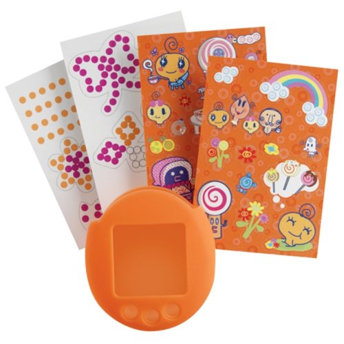 Childrens Toyshop  Toys : Tamagotchi Connection V 5 Tamagotchi Deco-ratchi Kit - New Skin Color and Memetchi stickers