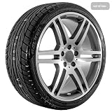 19 Inch Machined 660 Series Wheels Rims and Tires for Mercedes-Benz by USARIM