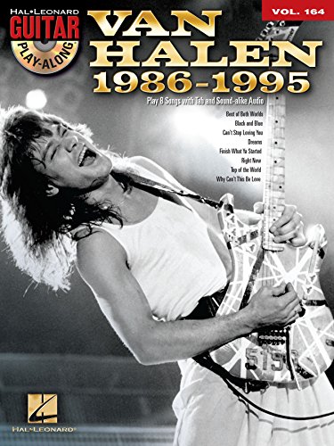 Van Halen 1986-1995 Songbook: Guitar Play-Along Volume 164 (Hal Leonard Guitar Play-Along)
