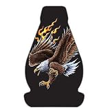 Pair of Pilot Automotive SC-355 Eagle Flame Bucket Seat Cover by Pilot Automotive
