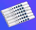 6 Pack PROFESSIONAL Diagnostic Penlight Pupil Gauge