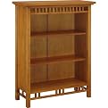 Eco Mission 3 Shelf Bookcase Wood - Cherry