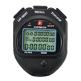 50-Lap Memory Large-digit Stopwatch,Stopwatches, Timekeeper, Chronograph, Chronometer, Countdown Timer, Lap Timer/Counter, Stopwatch countdown, Digital Clock, Alarm Clocks