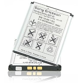 Sony Ericsson Batterie d'origine Sony Ericsson BST33 Lithium-Polymere 950mAh 3,6V 3,4Wh