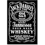 (2x3) Jack Daniels Bottle Label Locker Refrigerator Magnet