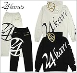 (トゥエンティーフォーカラッツ) 24karats 正規品 SBL SW SET UP ジャージ セットアップ M BLACK