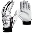 Ultra-Grip Football Receiver Running Back Gloves WHITE/BLACK AS