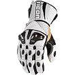Icon Overlord Long Men's Leather On-Road Motorcycle Gloves - White