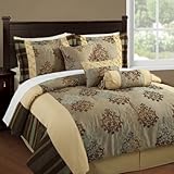 Camille 7 piece Jacquard Comforter Set