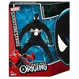 Spiderman - Black Suit - Marvel Signature Series - Spiderman Origns Collection - Mint - Collectible