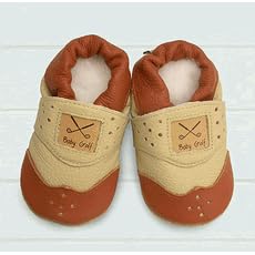 Shooshoos - Beige Brown Golf Shoe (Size=XL:18-24M)