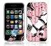 Pink Sexy Lady Design Decal Skin Sticker for Apple 3G iPhone / iPhone 3GS 3G S
