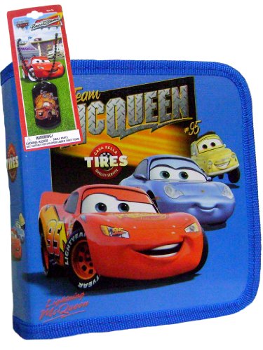 Mc-queen Blue Cd Case Free Charm Necklace