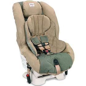Britax Decathlon Convertible Car Seat - Sahara Tan and Green