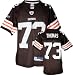 Joe Thomas Youth Jersey: Reebok Brown Replica #73 Cleveland Browns Jersey - X-Large (18-20)