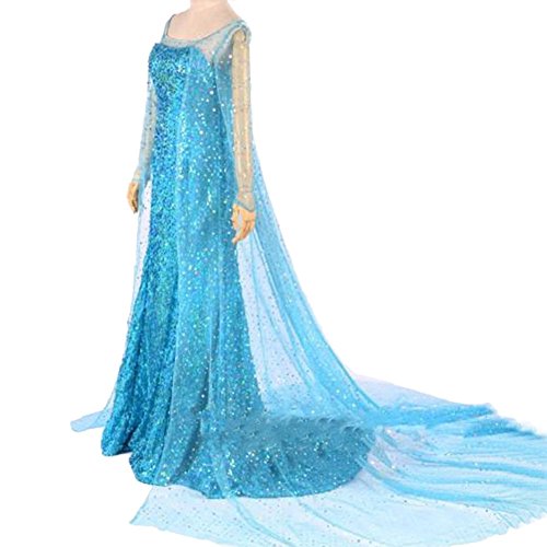 Imagen 4 de iikids Vestido de fiesta princesa para mujer vestido para Cosplay Carnaval Navidad