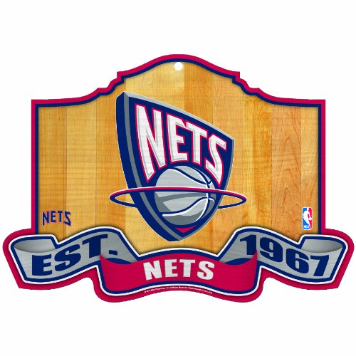 NBA New Jersey Nets 11-by-17 inch 