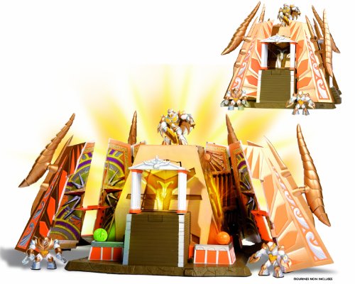 GIOCHI PREZIOSI Gormiti TV2T - Electronic Luminos Temple + 4 Eyes of Life 7615