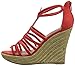 Qupid Women's Resort-23 Wedge Sandal