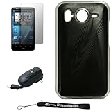 Premium Metallic Black Design Cover / Snap On Crystal Protective Hard Chrom ....