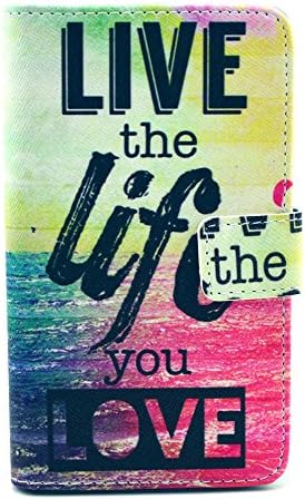 LZZKJ Sea Leather Case Cover For Huawei Ascend Y530 Flip Wallet Protective Case With Card Slots/Stand For Huawei Y530