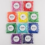 Starter Pack of 250 Complete KAM Snaps/Plastic Snap Sets for Cloth Diaper/Bibs/Unpaper Towels/Nappies/Buttons/Mama Pads (Rainbow Spectrum)