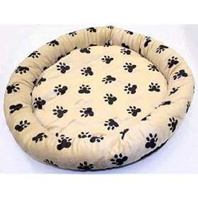 NEW SMALL CAT OR DOG PAW PRINT PET BED HOUSE DOGS CATS