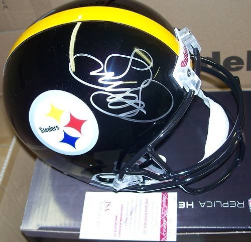 LC Greenwood Full Size AUTO Steelers Helmet JSA