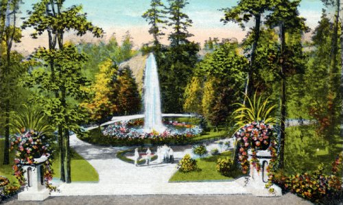 Geyser Fountain, Natatorium Park, Spokane, Washington