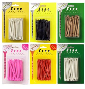 Zero Friction Golf Tees