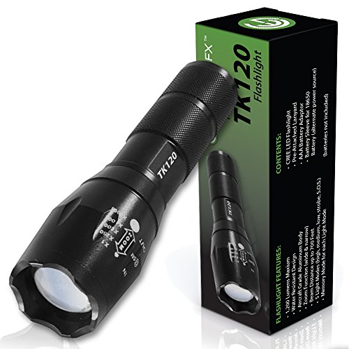 Ecogear fx led flashlight (tk120): professional led fla…