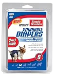 Simple Solution Washable Diapers, 2 Pack, Small