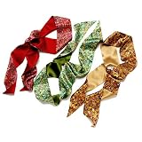 L.Erickson USA Bucol Elastic Loop Headband - Kaleidoscope 100% Silk Charmeuse