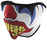 Zan Headgear Half Face Neoprene Mask , Style: Clown, Size: OSFA, Size: OSFM WNFM005HG