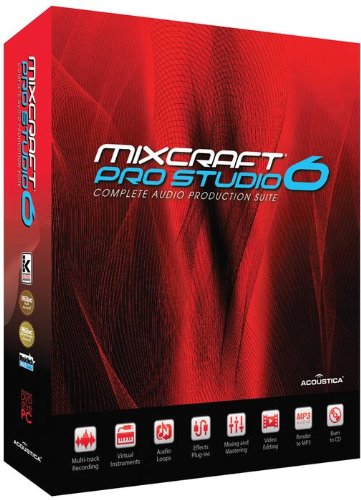 Acoustica Mixcraft Pro Studio 6 Digital Audio Workstation On Sale