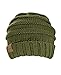 NYFASHION101 Oversized Baggy Slouchy Thick Winter Beanie Hat, Olive