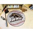Western Michigan Broncos NCAA "Baseball" Round Floor Mat (29")