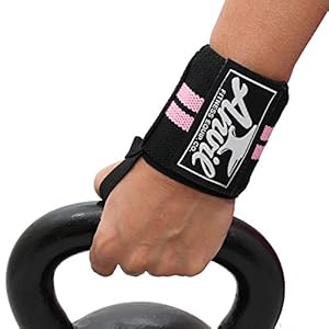 Women's Wrist Wraps - Pair of Adjustable Wrist Support Brace Bands for Crossfit, Bodybuilding, Fitness, Exercise and Weightlifting - UltraWraps™ by Anvil Fitness