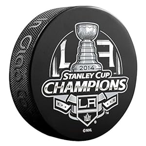 2014 NHL Los Angeles Kings Stanley Cup Champions Souvenir Hockey Puck