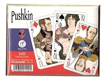 Pushkin Collectible Playing Cards Double Deck by Piatnik - Naipes de Bridge Coleccionable Set Doble