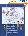 Information Technology for Management: Transforming Organizations in the Digital Economy